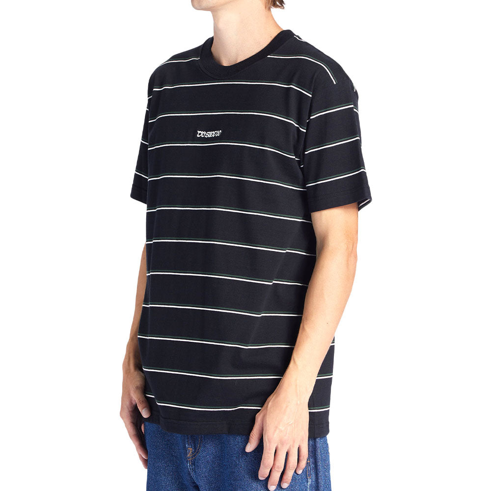 DC Kingpin Stripe Tee Shirt