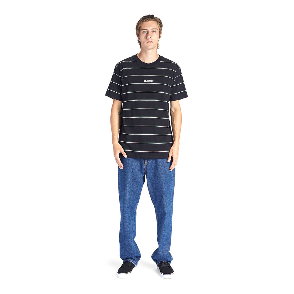 DC Kingpin Stripe Tee Shirt