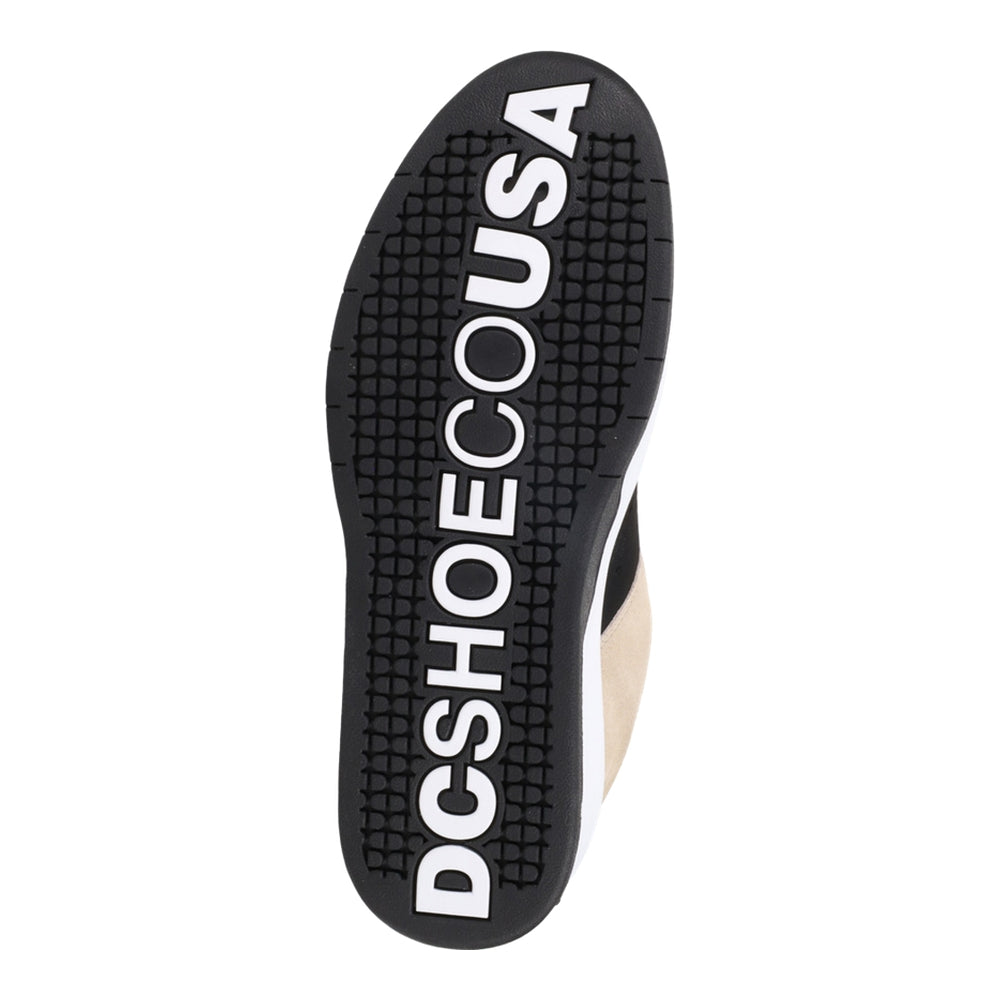 A white outsole with white text - DCSHOECOUSA