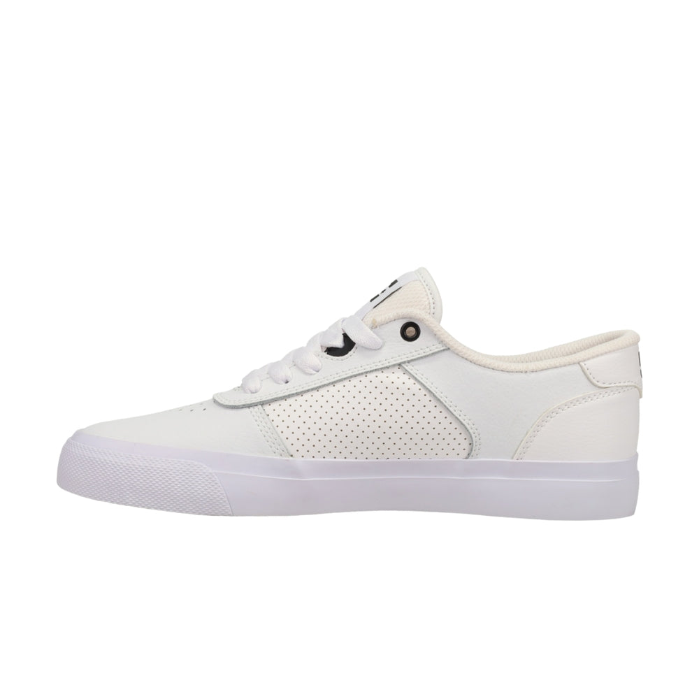 A white DC shoe.