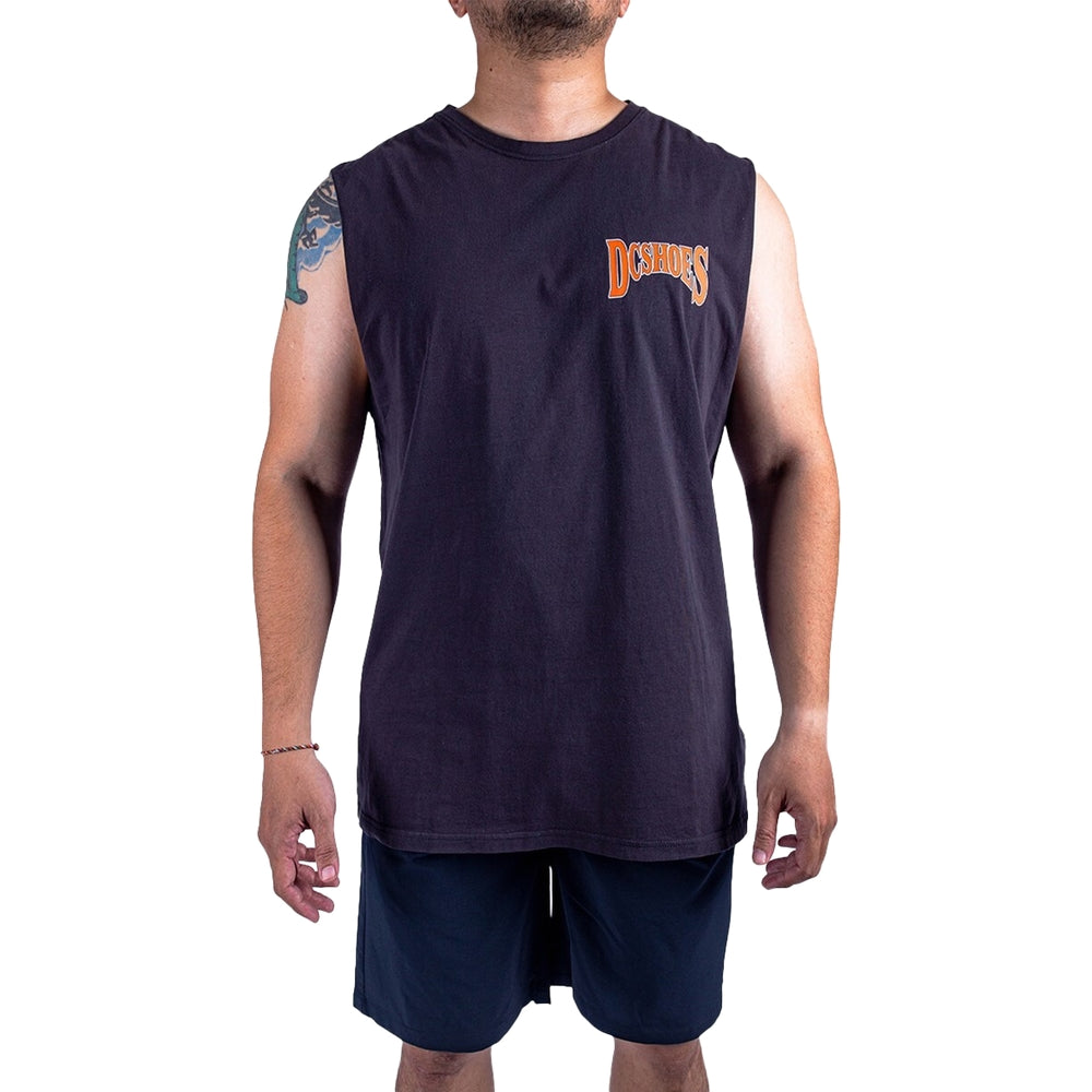 DC Members Only Muscle Id Sleeveless Shirt
