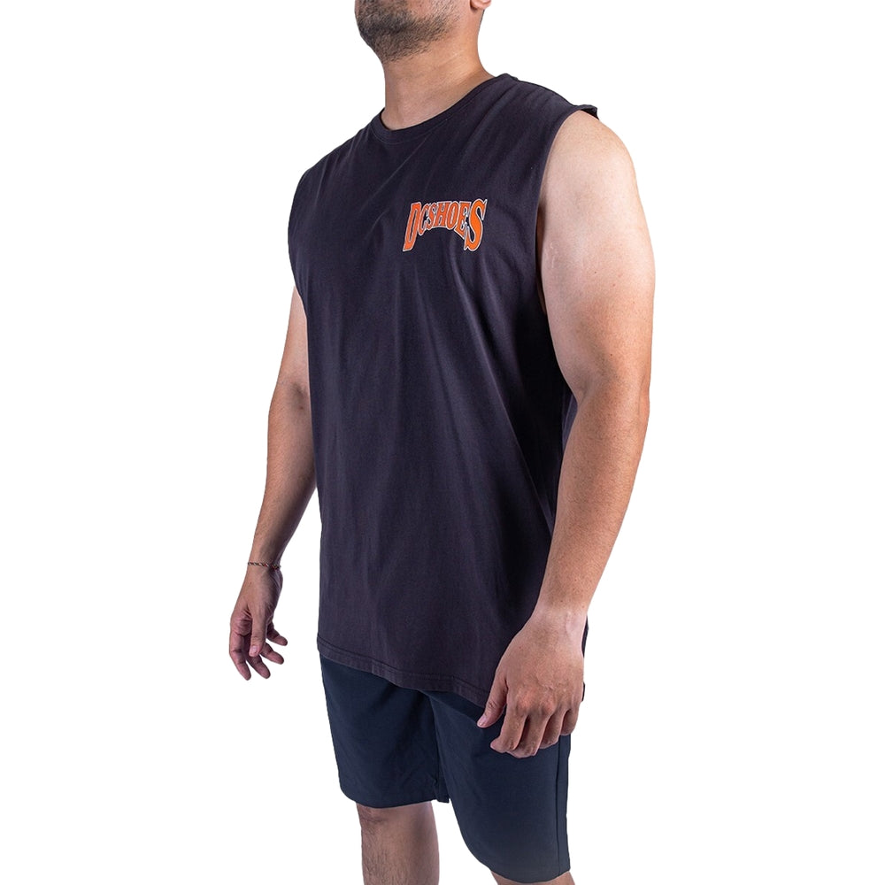 DC Members Only Muscle Id Sleeveless Shirt