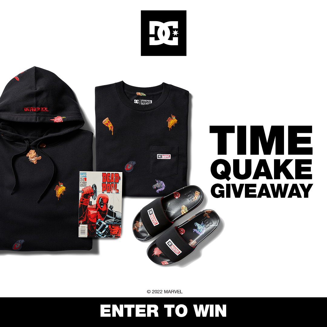 TIME QUAKE GIVEAWAY