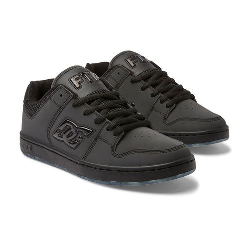 DC Shoes Men's Court Graffik Black Resin Low Top Sneaker Shoes Clothing  Appar